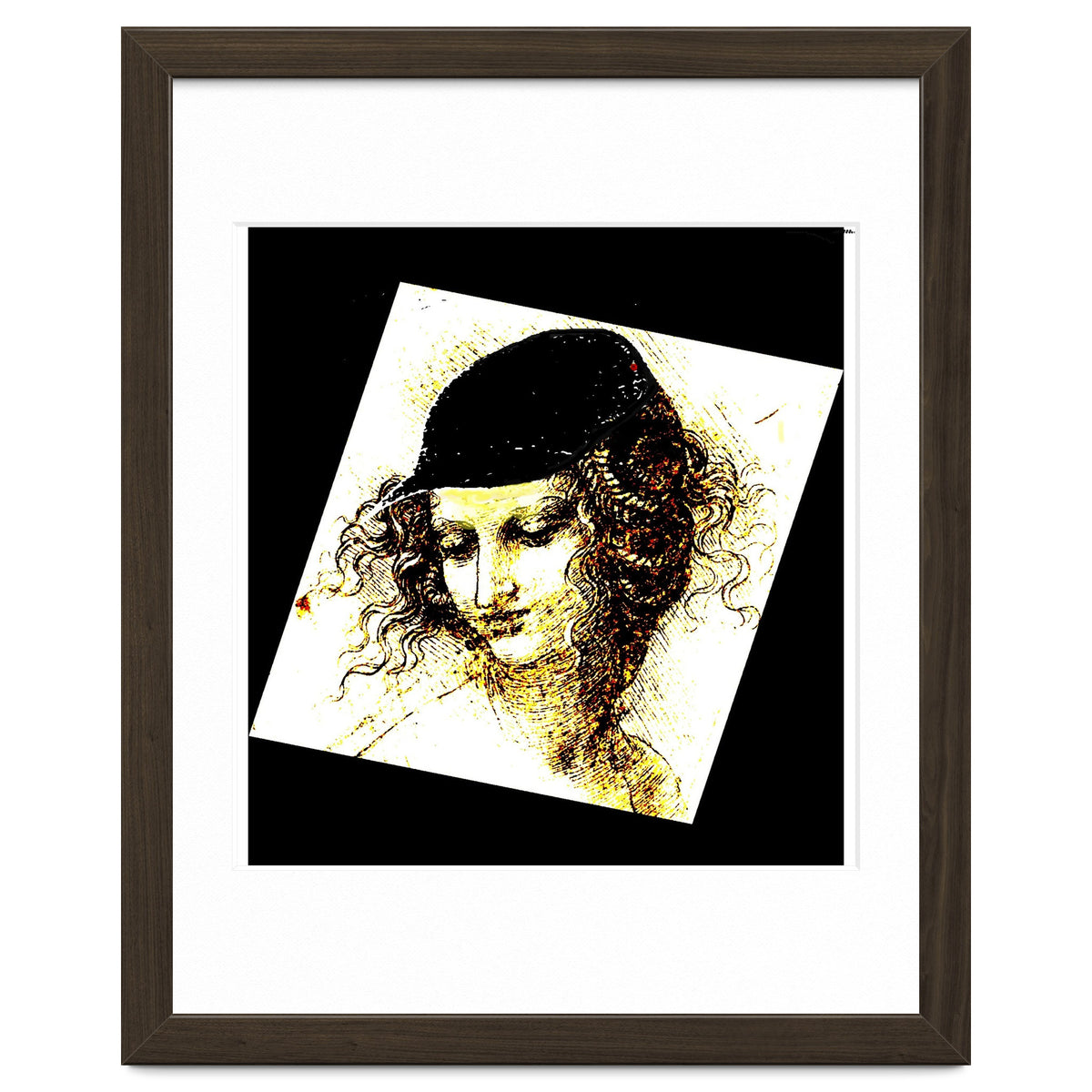 Renaissance women with baseball cap