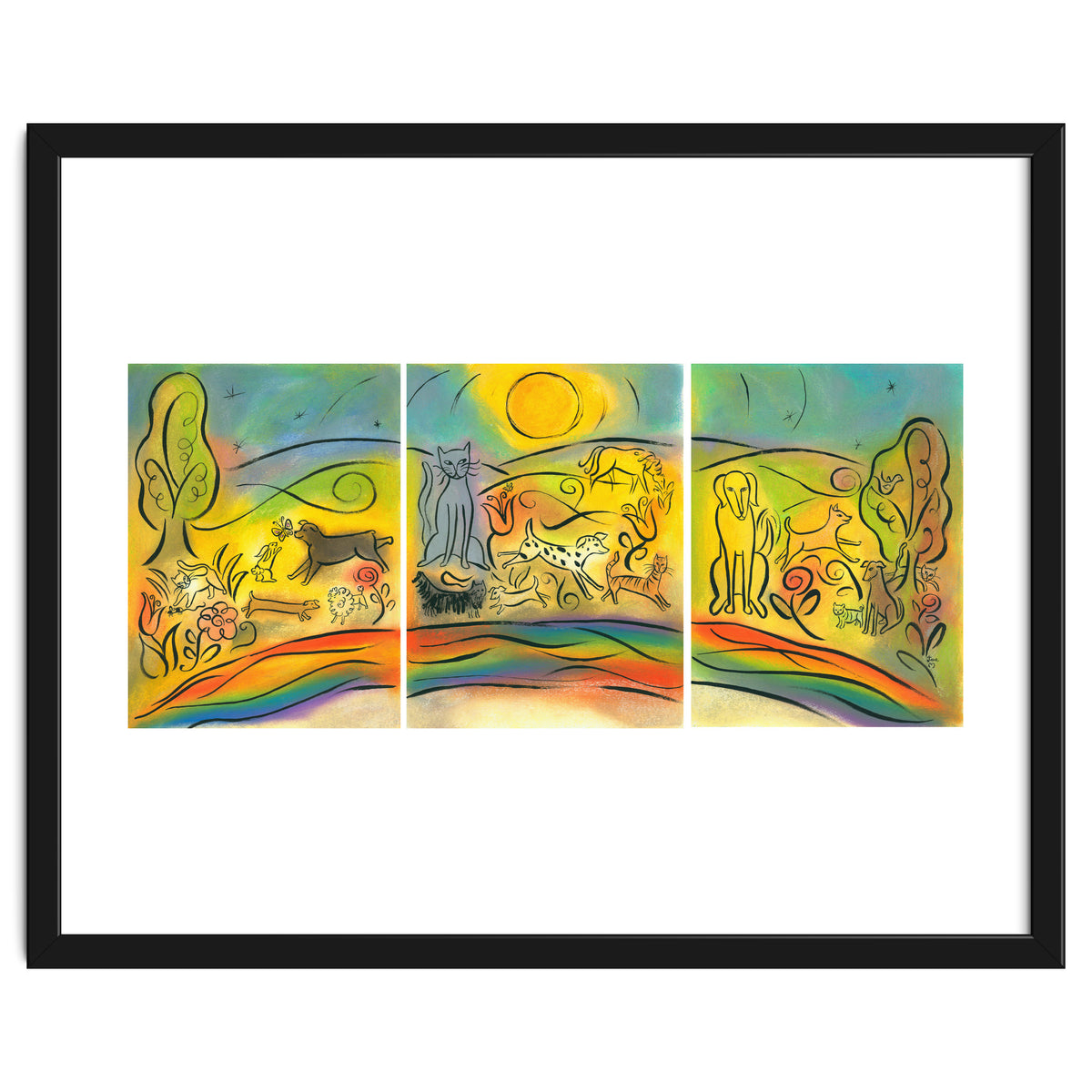 Rainbow Bridge Print
