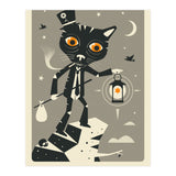 TAROT CARD CAT: THE HERMIT (Print Only) thumbnail