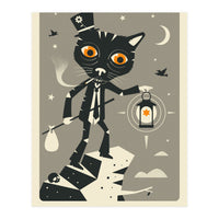 TAROT CARD CAT: THE HERMIT (Print Only)