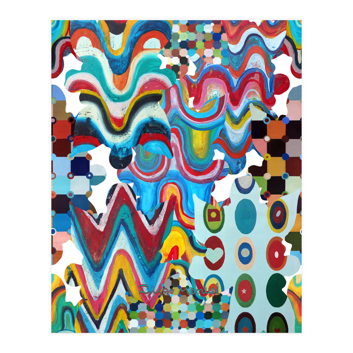 Pop Abstract 2023 Tapiz 74 (Print Only)