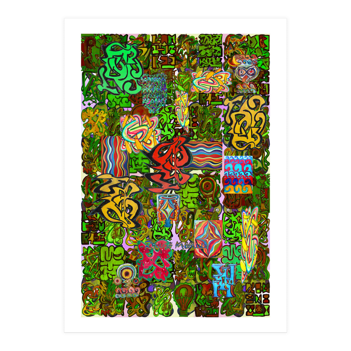 Graffiti Digital 2022 421 (Print Only)