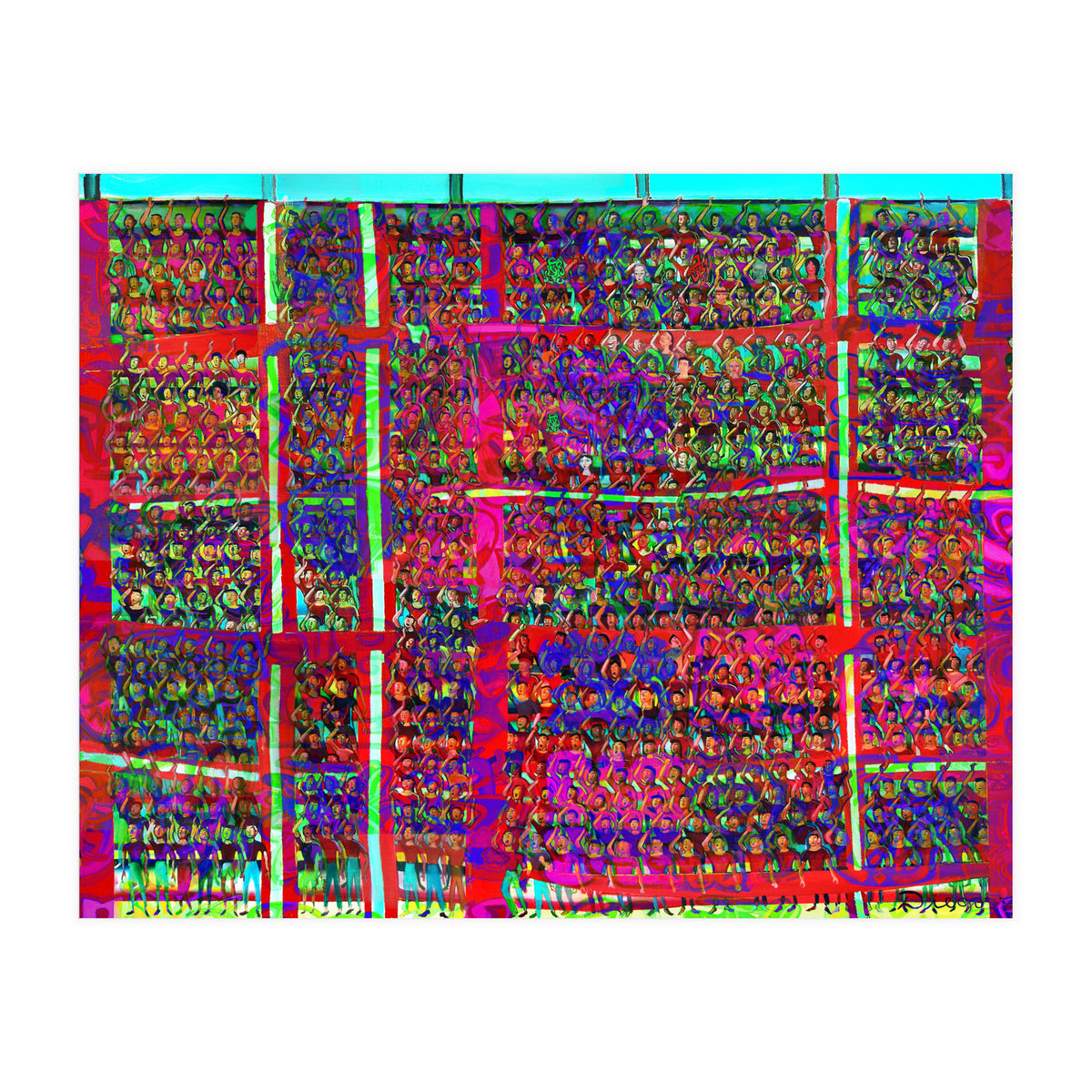 Gran Hinchada Roja 17 (Print Only)