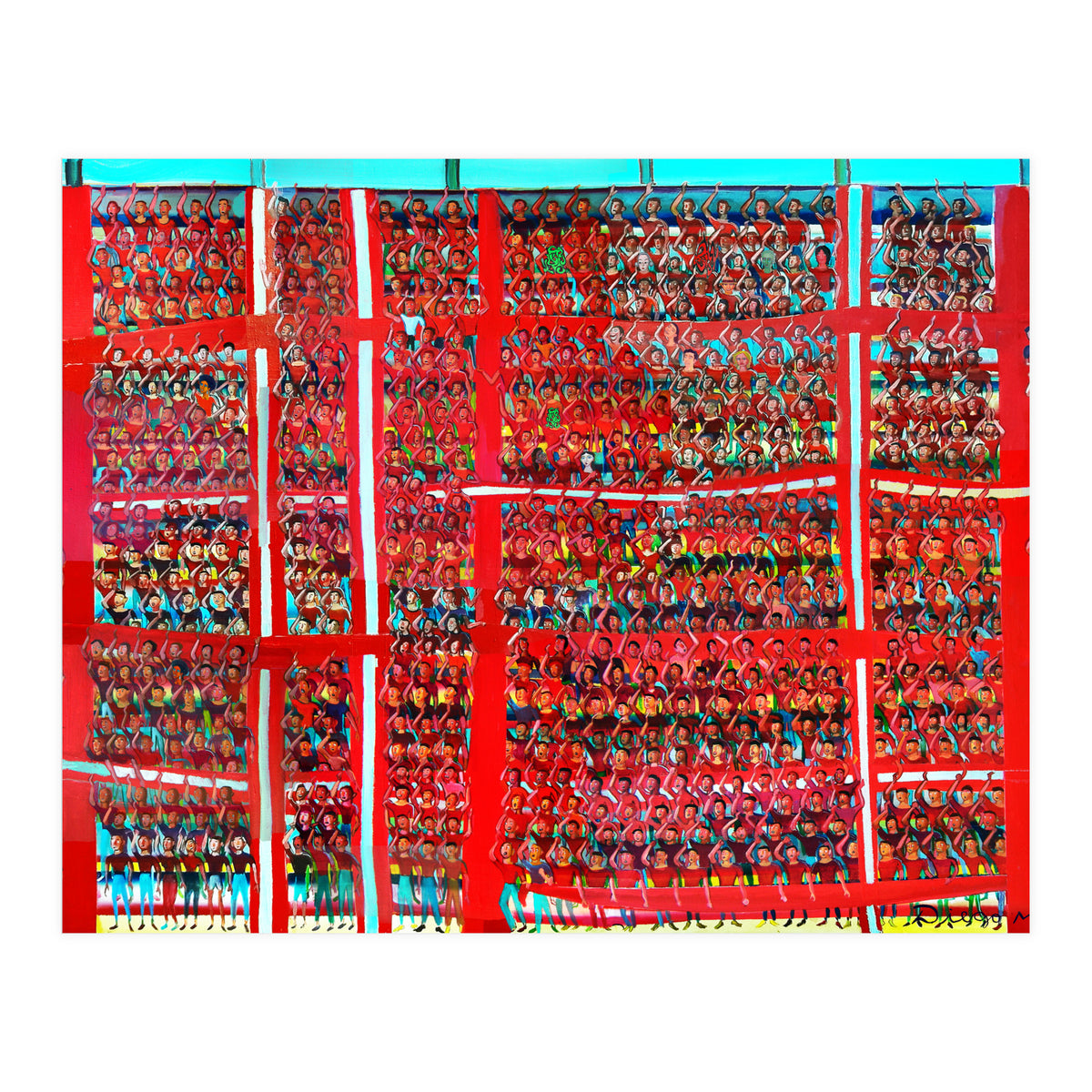 Gran Hinchada Roja 3 (Print Only)