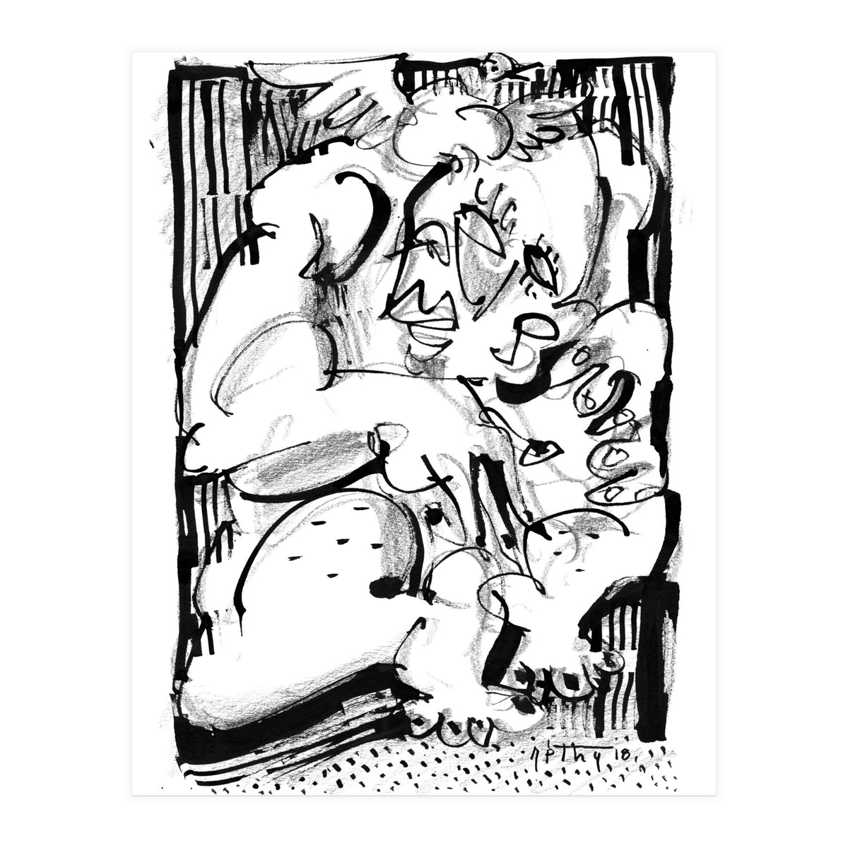 Prisoners - b&w (Print Only)