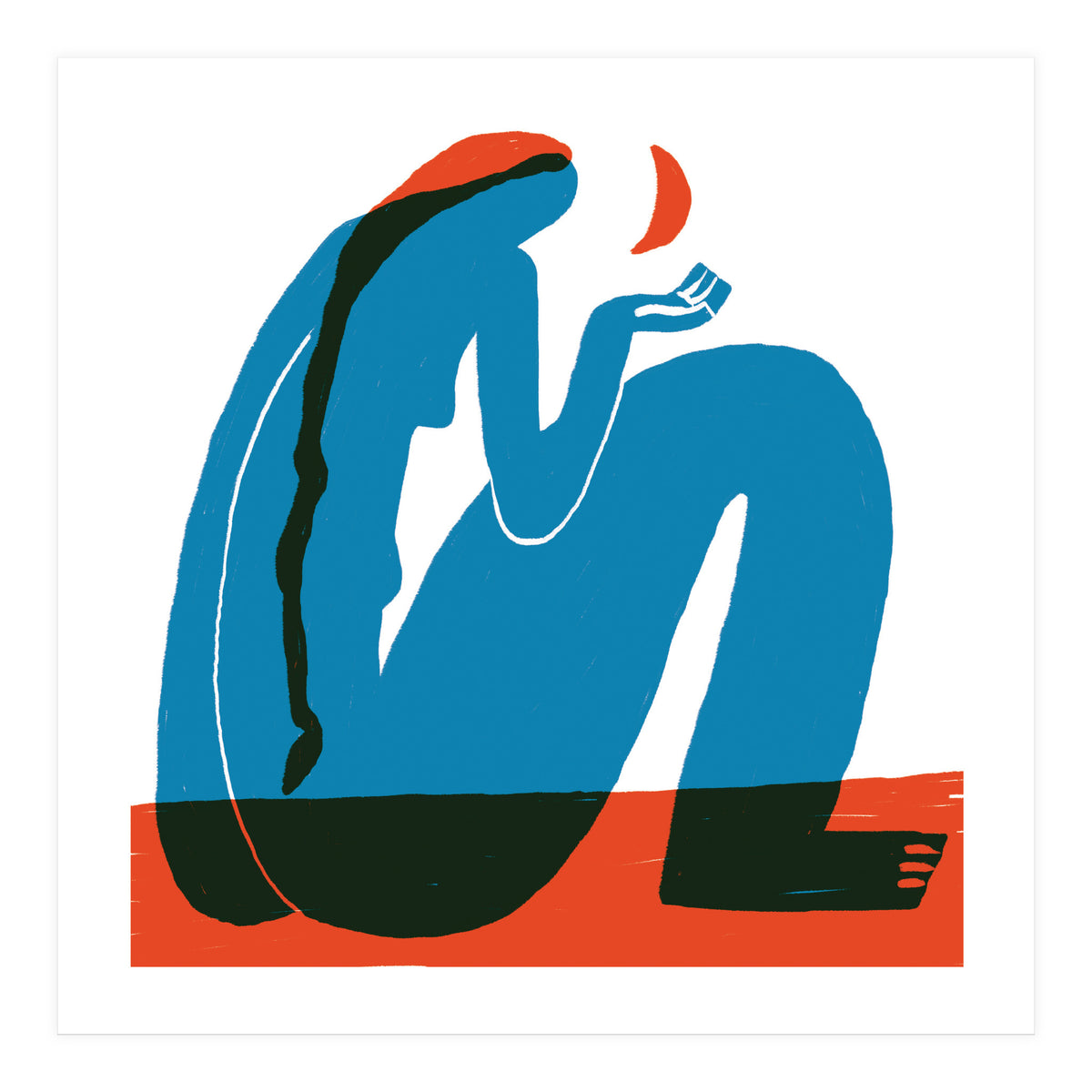 Hey Moon (Print Only)