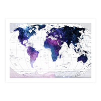 ALLOVER THE WORLD-Galaxy map (Print Only)