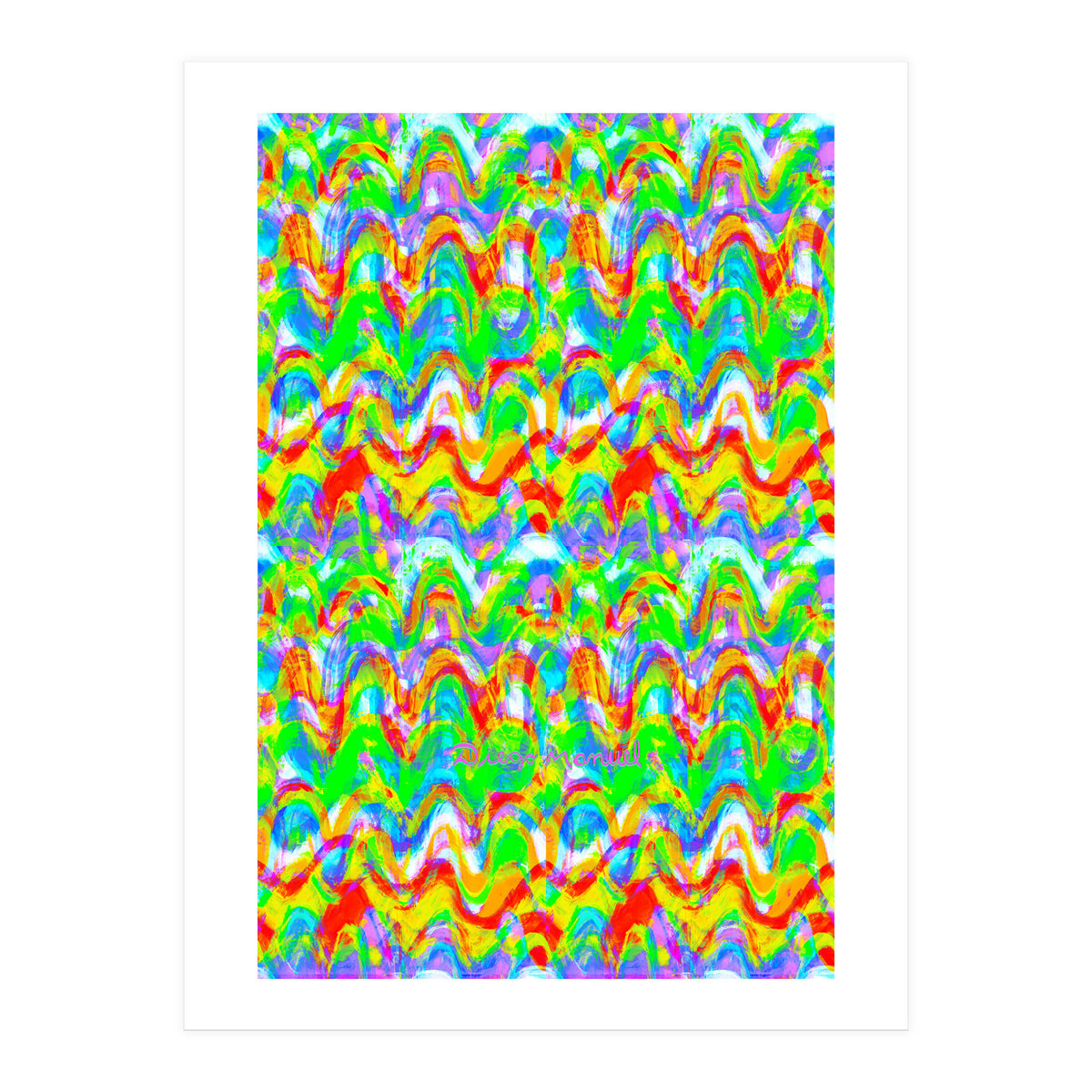 Pop Abstract A 64 (Print Only)