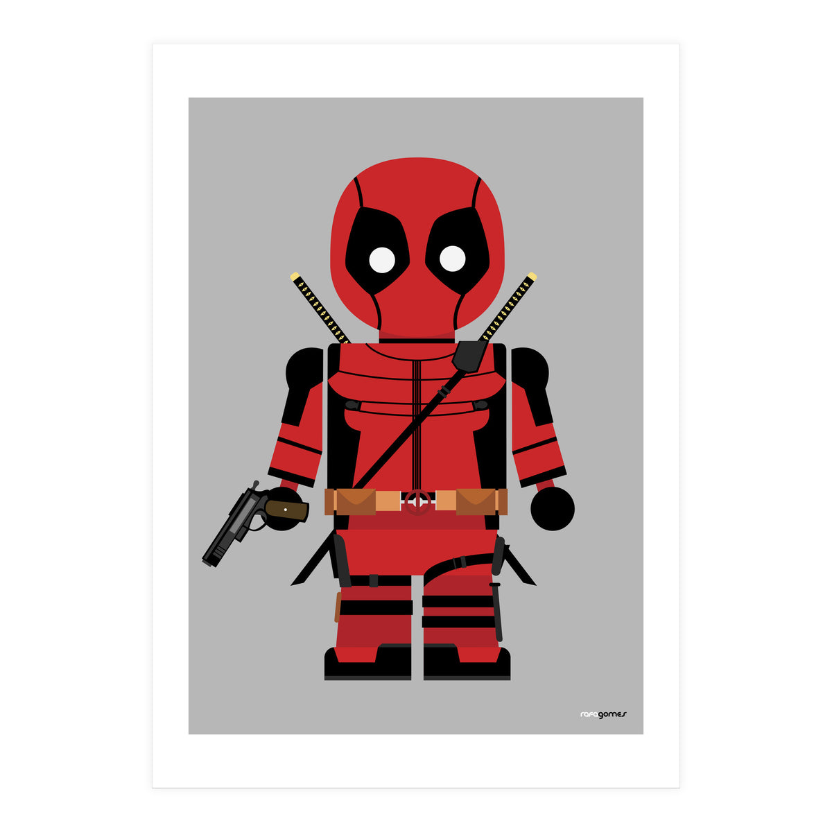 DeadPool Toy (Print Only)