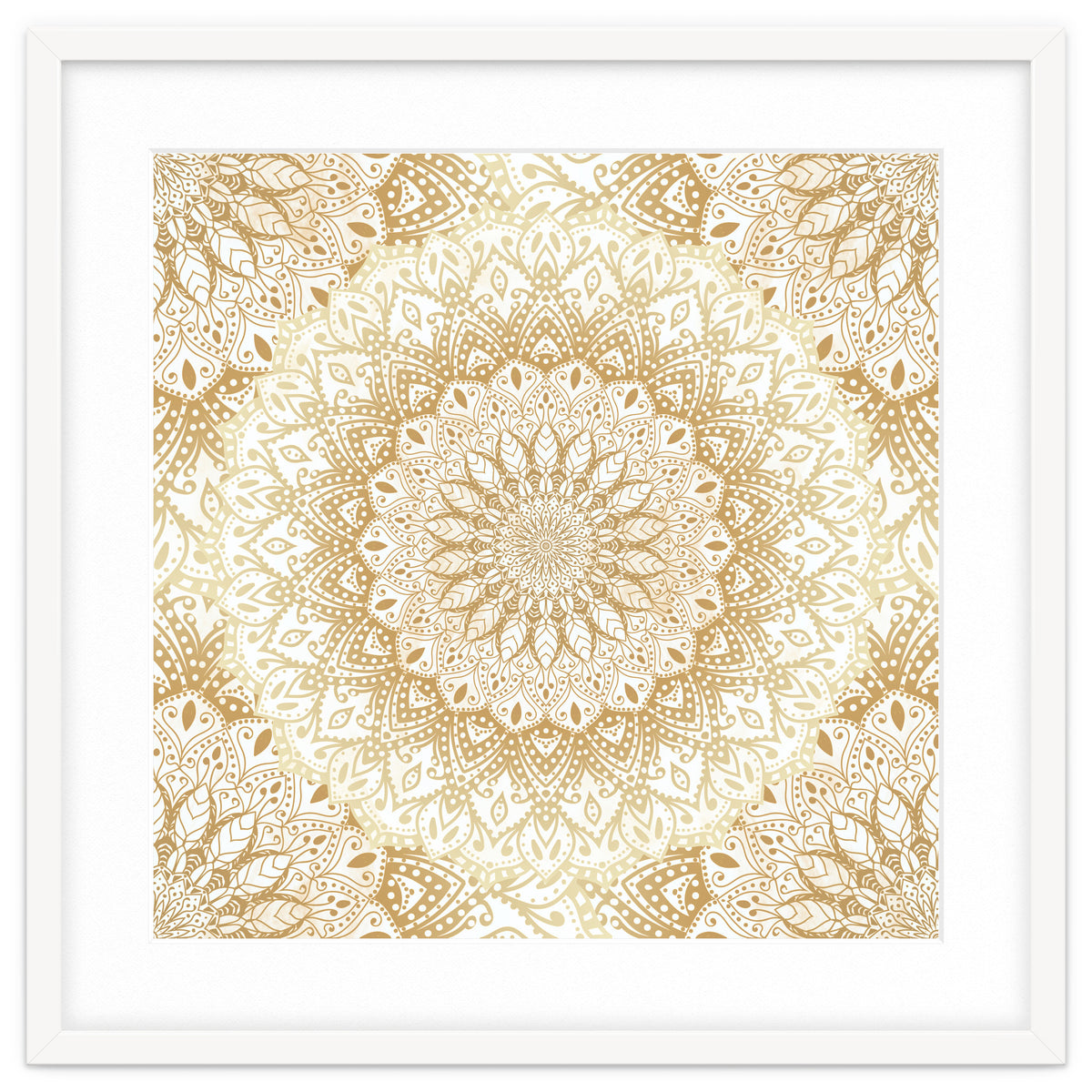 Mandalas For May Gold