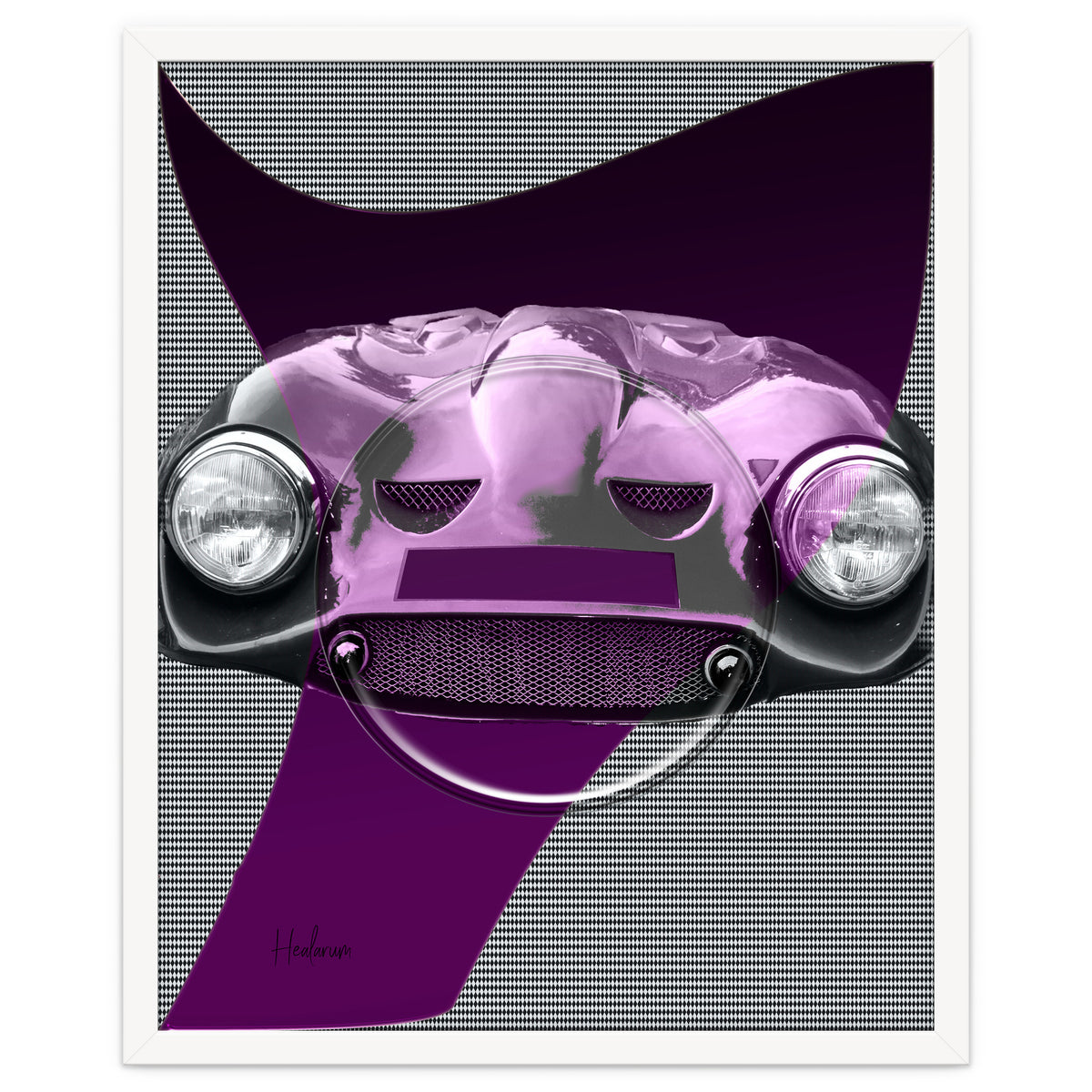 Emoji & Cars purple