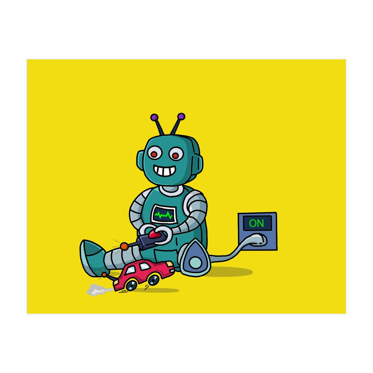 Robo kid (Print Only)