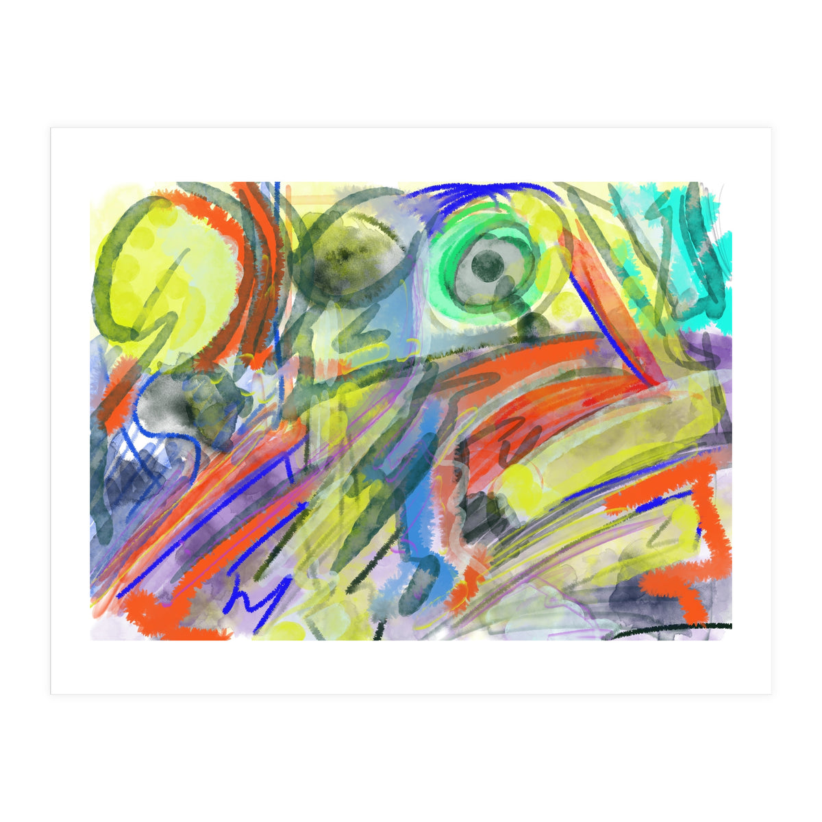 Aquarela Digital 1 (Print Only)