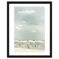 Vintage beach scene