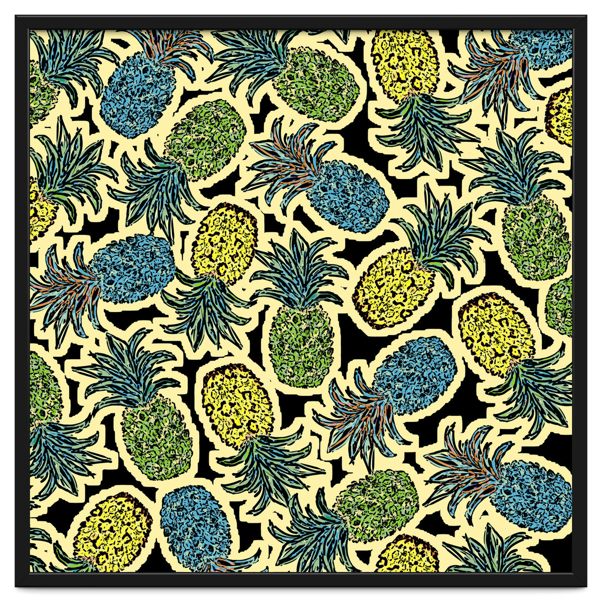 Pineapple Pandemonium Retro Tone