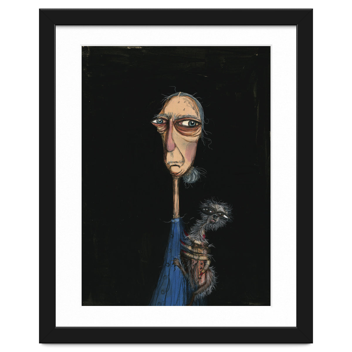 Woman Holding A Chihuahua