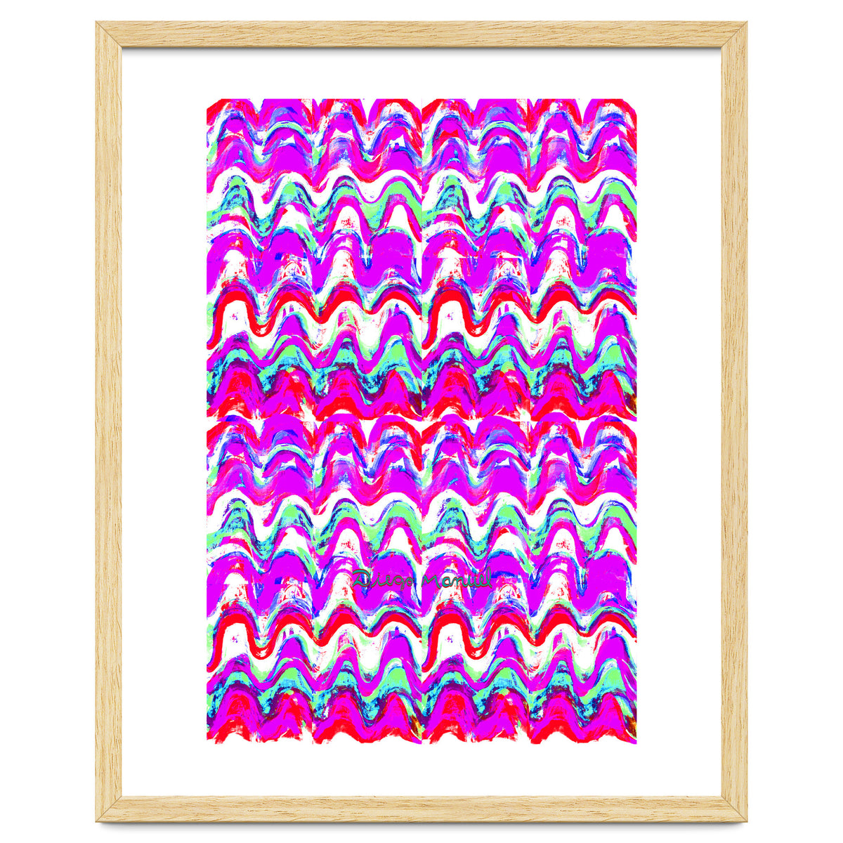 Pop abstract color full