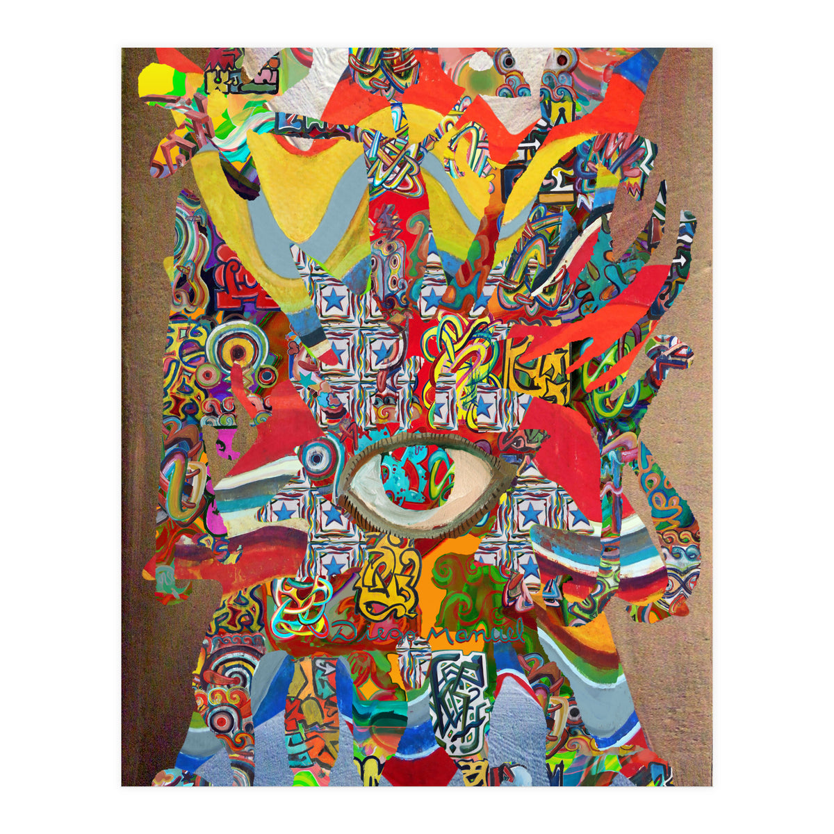 Pop Abstract Escena 2023 23 (Print Only)