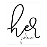 Her place (Print Only) thumbnail