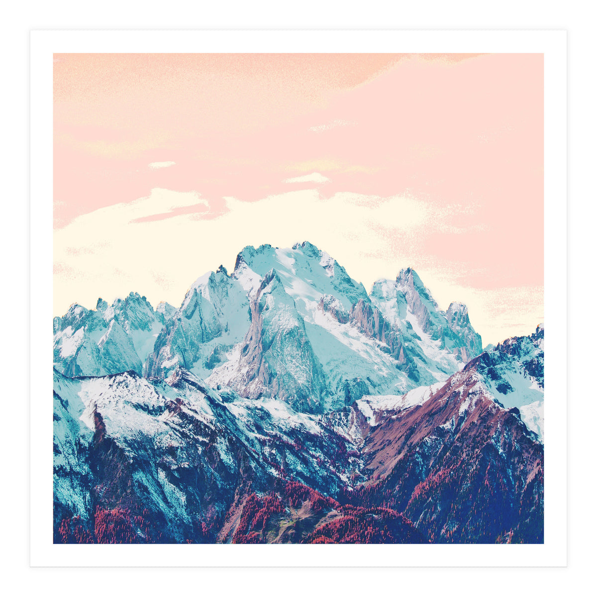 Memories of a sky palette (Print Only)