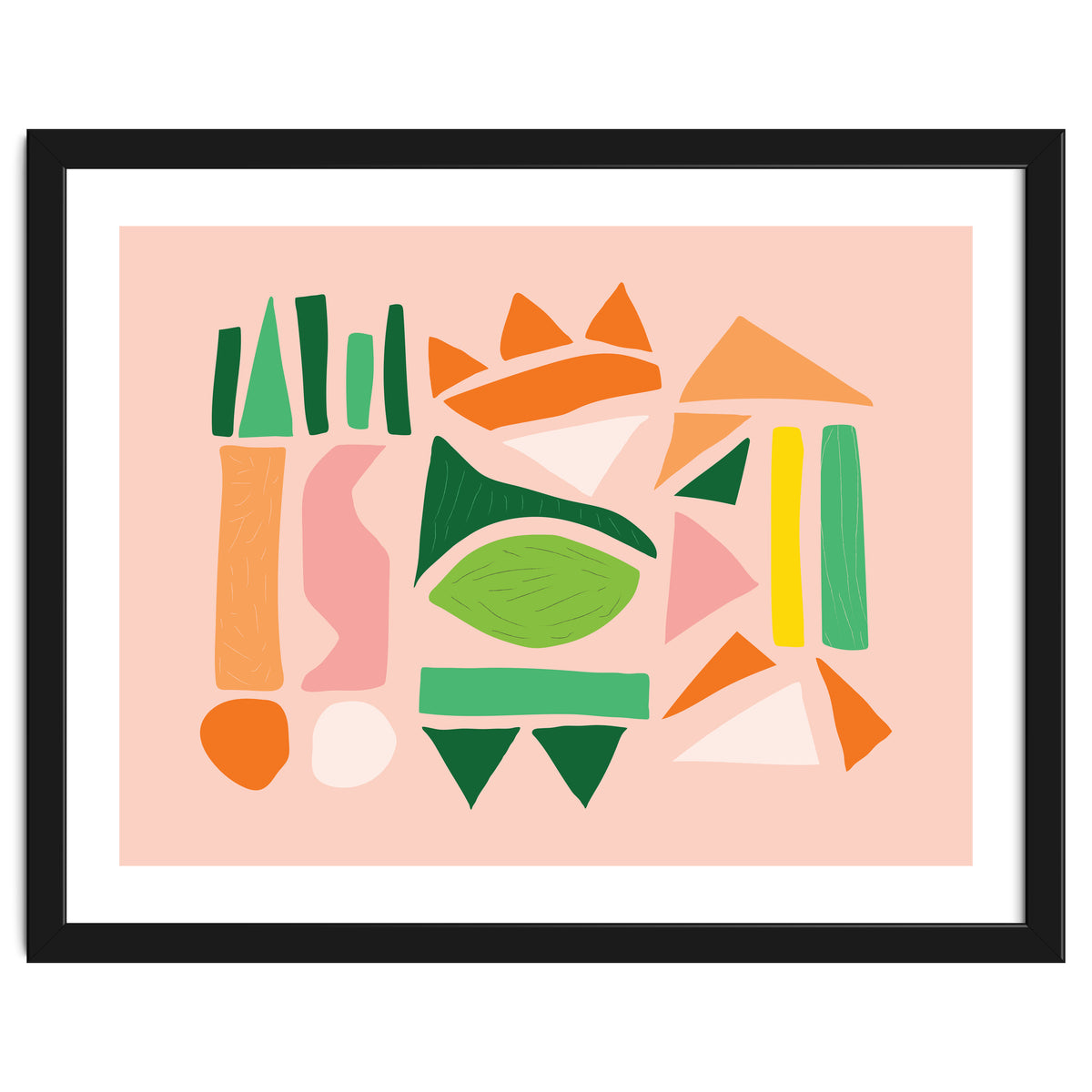 Watermelon Punch Abstract Art