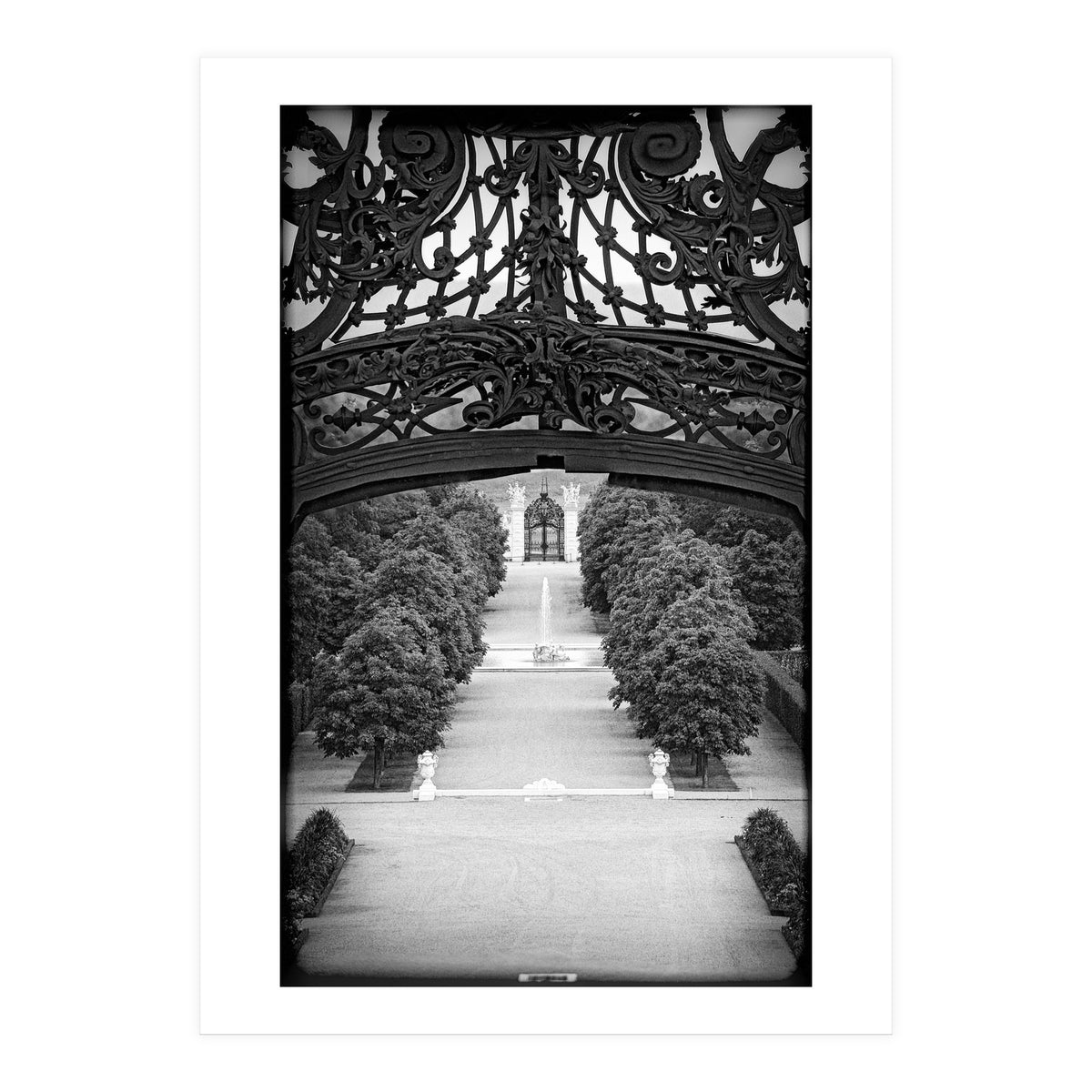 Baroque garden (Print Only)