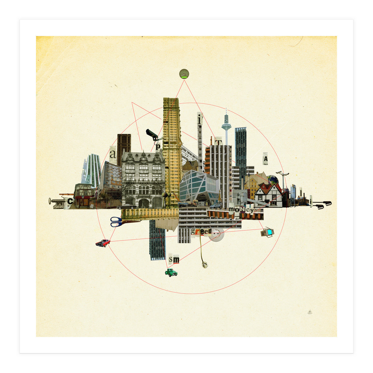 Collage City Mix 8 (Print Only)