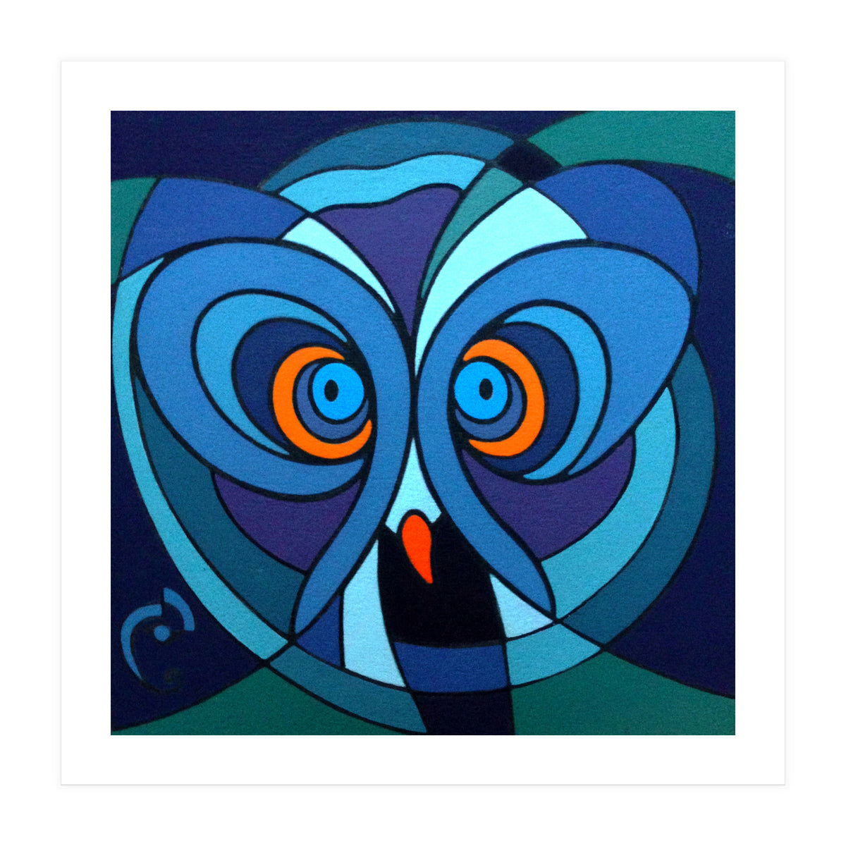 Owl by Chameleon Amour (Print Only)