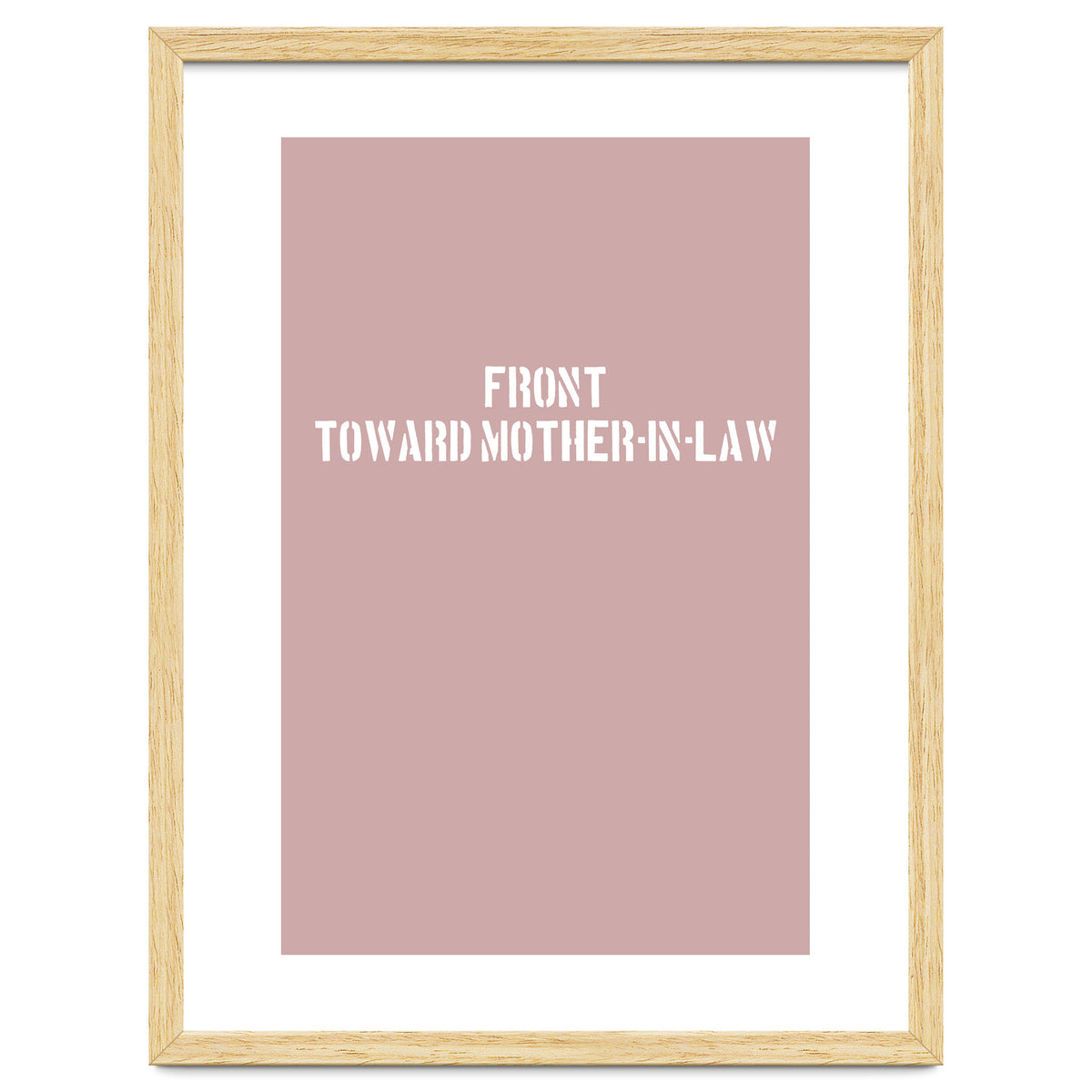 TOWARD MOTHER-IN-LAW