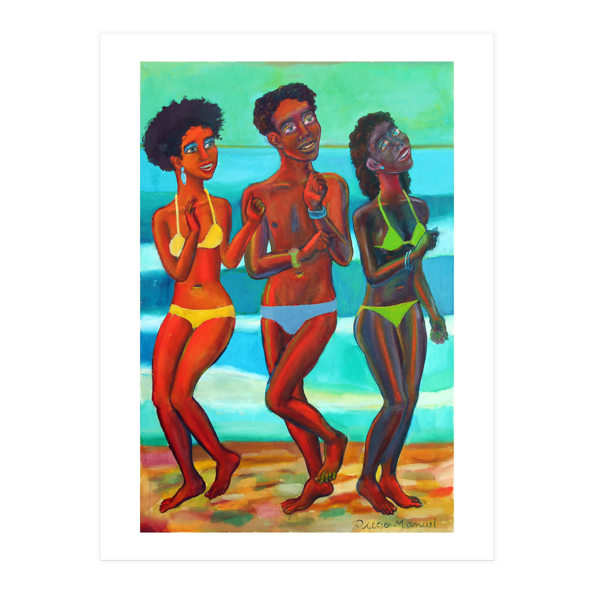 Bailando En La Playa 2020  (Print Only)