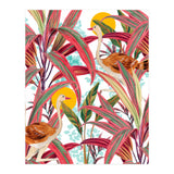 Faith Is The Bird That Feels The Light When The Dawn Is Still Dark, Vintage Botanical Nature Painting Jungle (Print Only) thumbnail