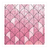 Mermaid scales pink and black (Print Only) thumbnail