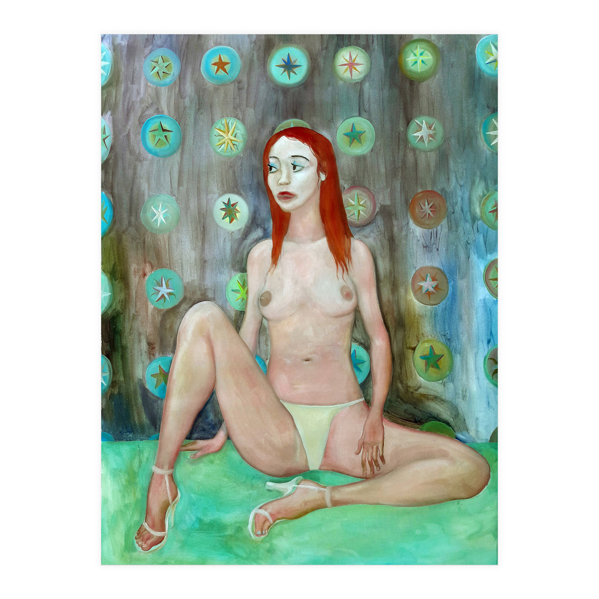 Retrato Con Estrellas (Print Only)