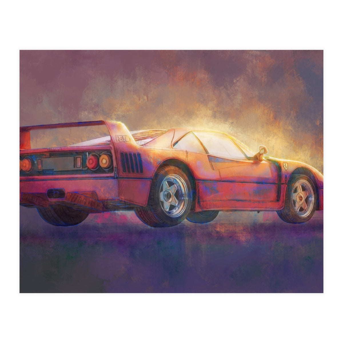 Ferrari F40 (Print Only)