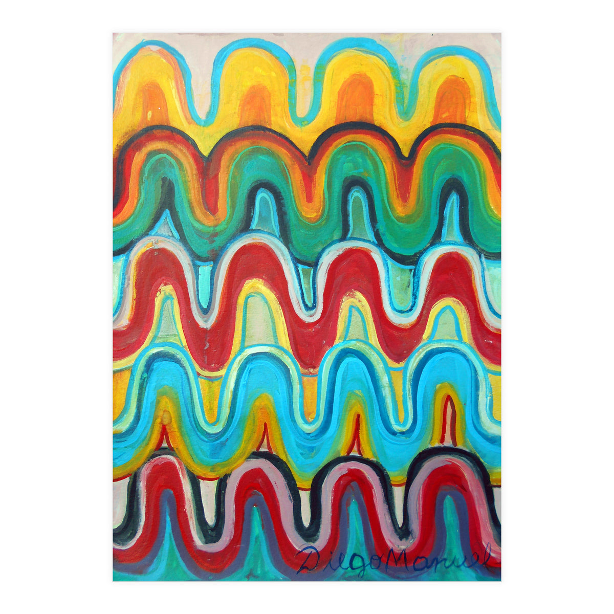 Pop Multicolor 5 (Print Only)