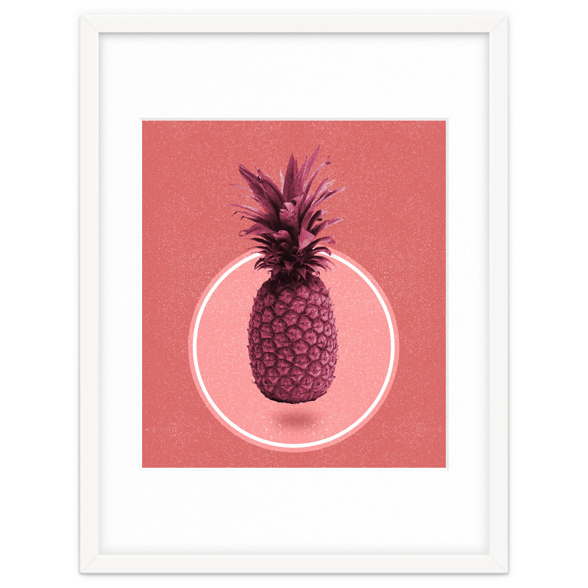 Purple Floating Pineapple