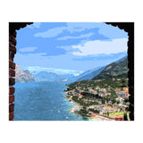 Lake Garda Painted (Print Only) thumbnail
