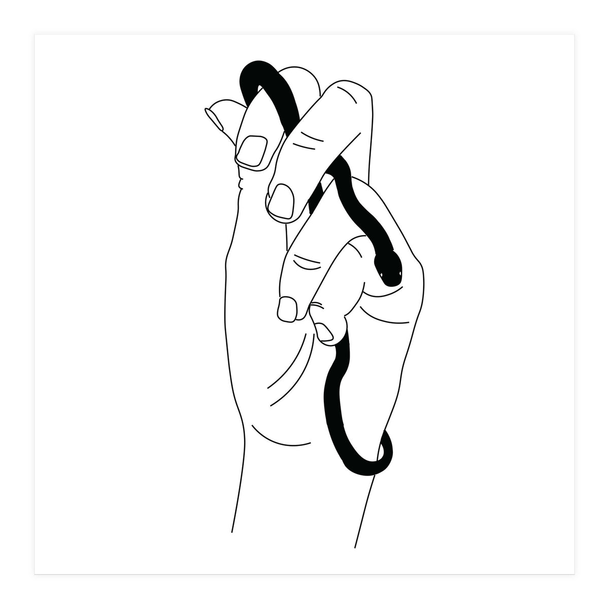 Snake Palm (Print Only)