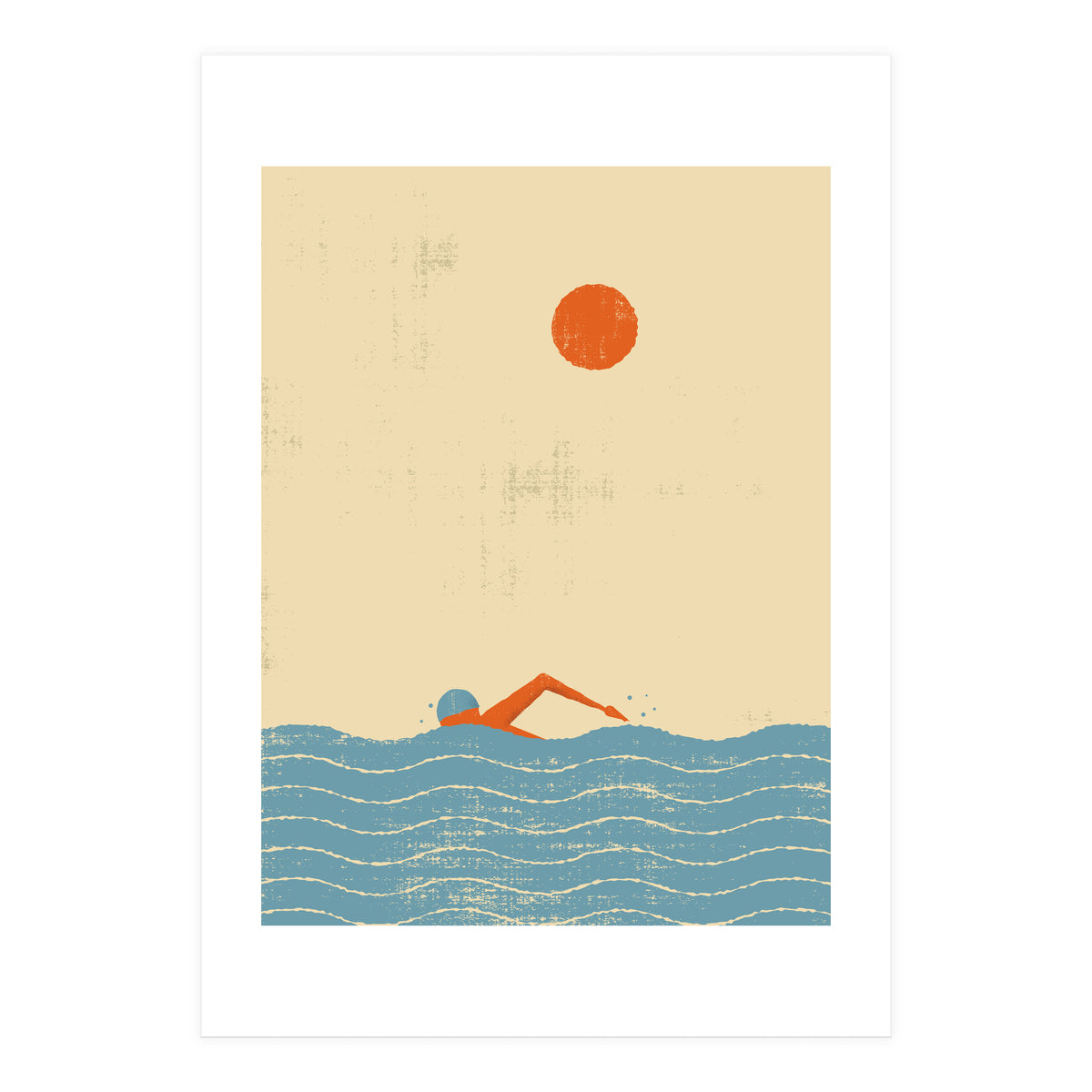 Swimmer (Print Only)
