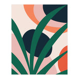 Abstract Mid Century Modern Scandinavian Leaf (Print Only) thumbnail