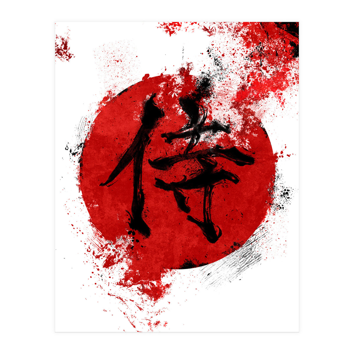 Kanji Samurai (Print Only)