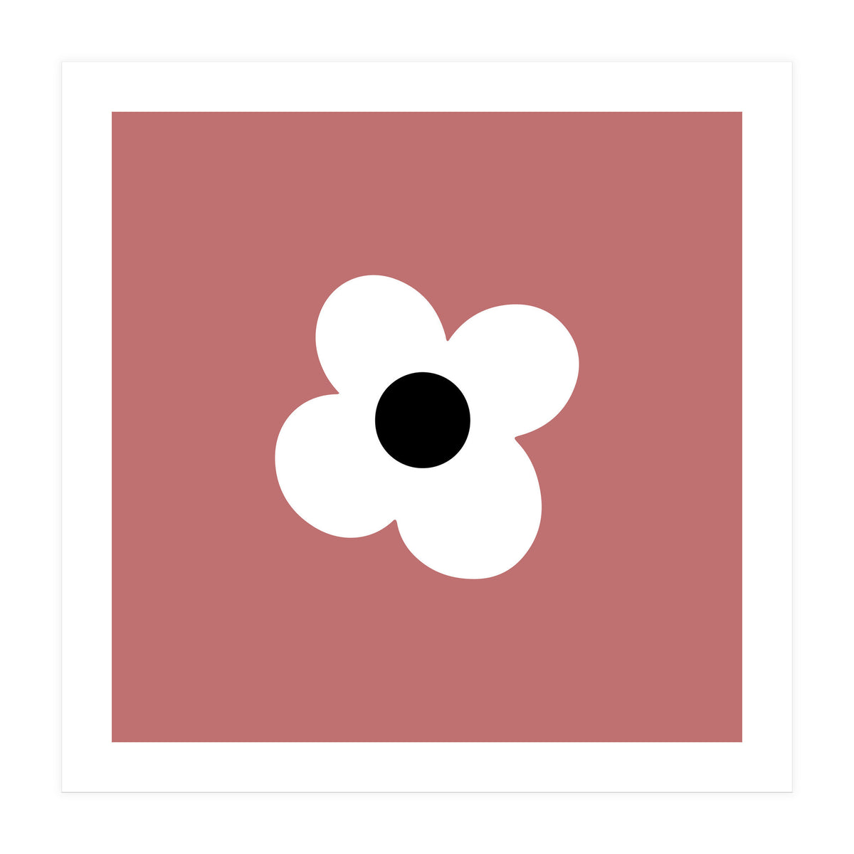 Max Folk Daisy Pink  (Print Only)