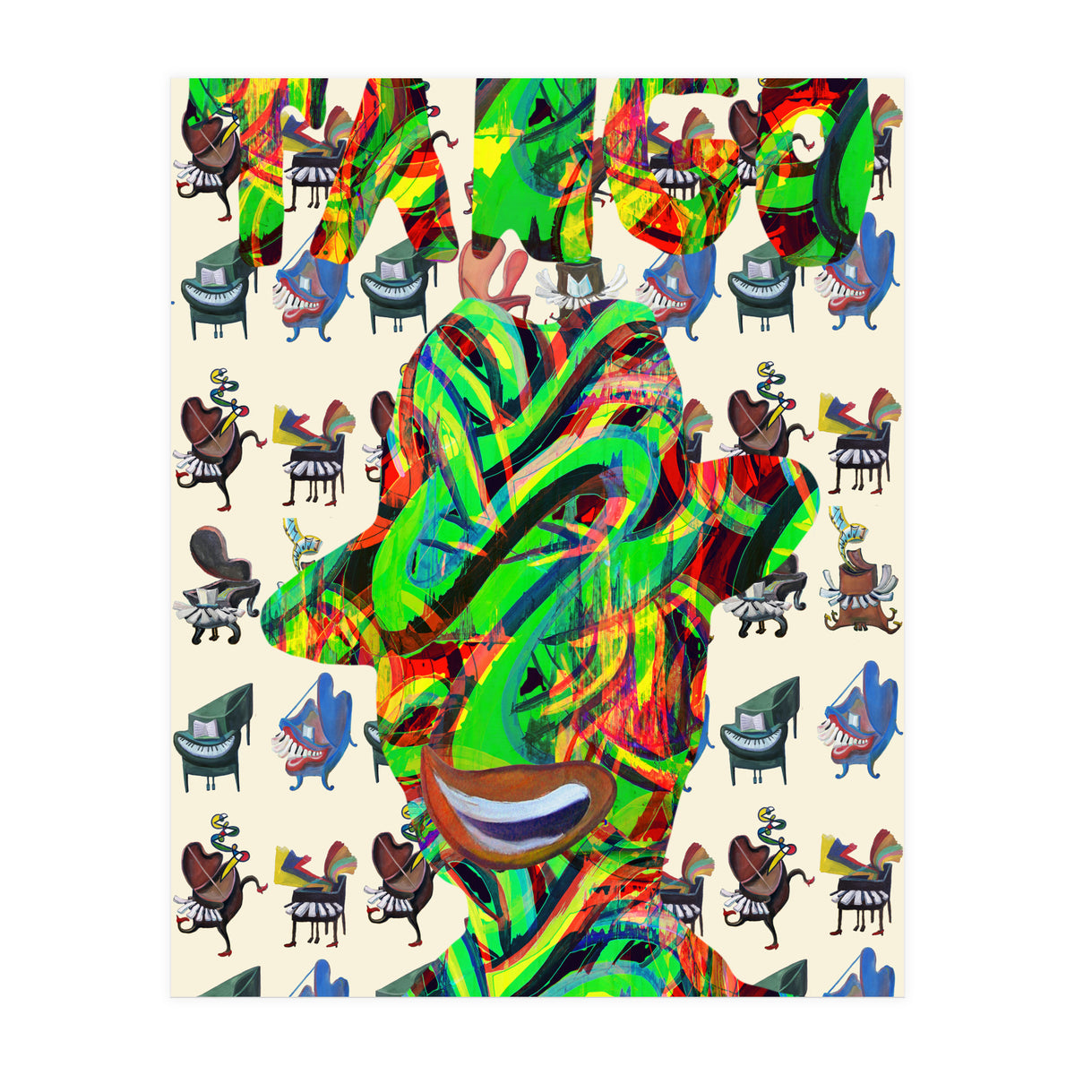 Tango Tapiz 14 (Print Only)