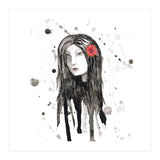 Wild dripping girl (Print Only) thumbnail