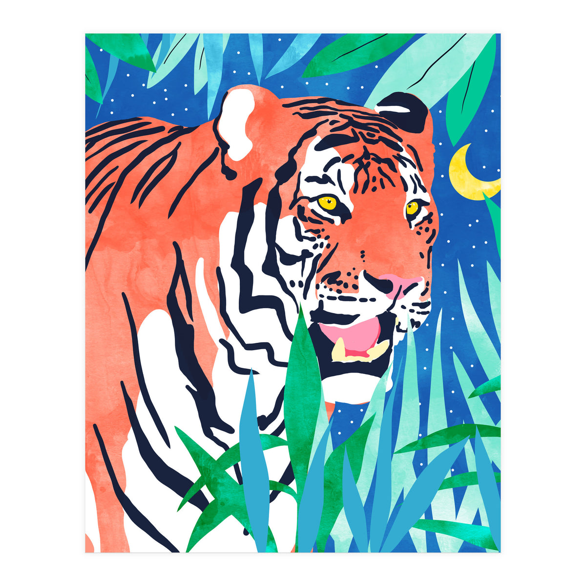 Tiger Forest (Print Only)