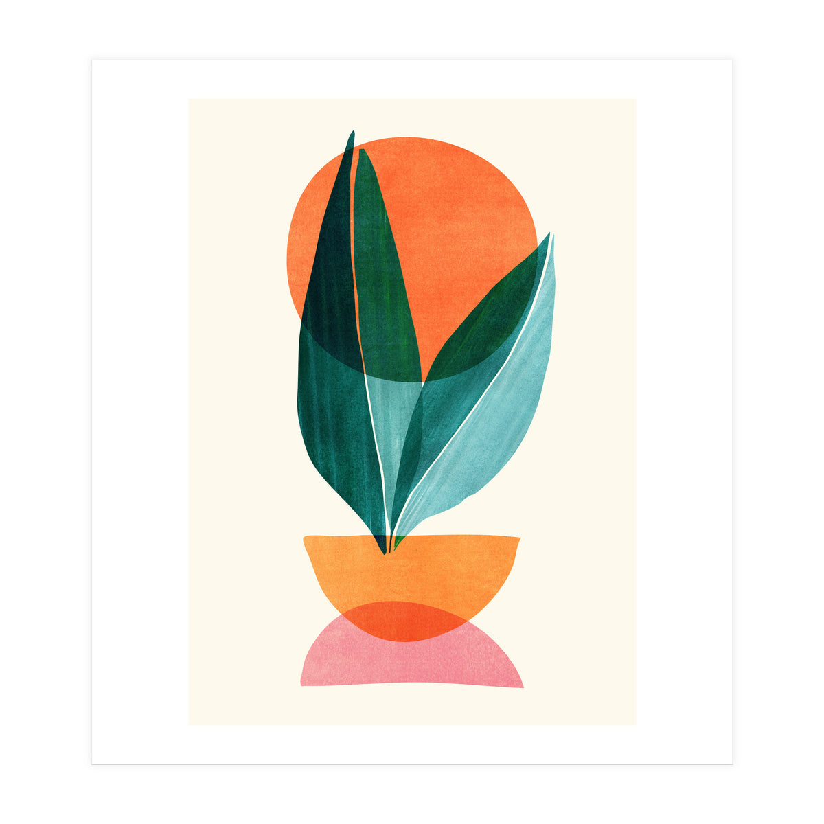 Abstract Nature Stack II (Print Only)