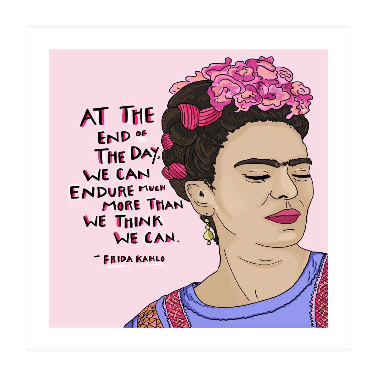 Fridha Kahlo (Print Only)