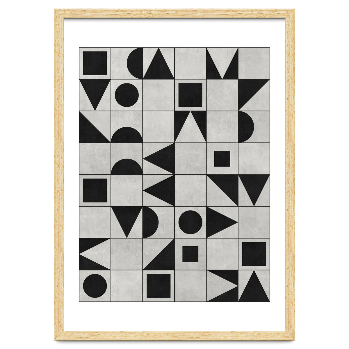 My Favorite Geometric Patterns No.12 - Grey