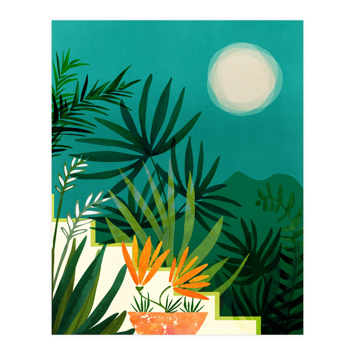 Tropical Moonlight (Print Only)