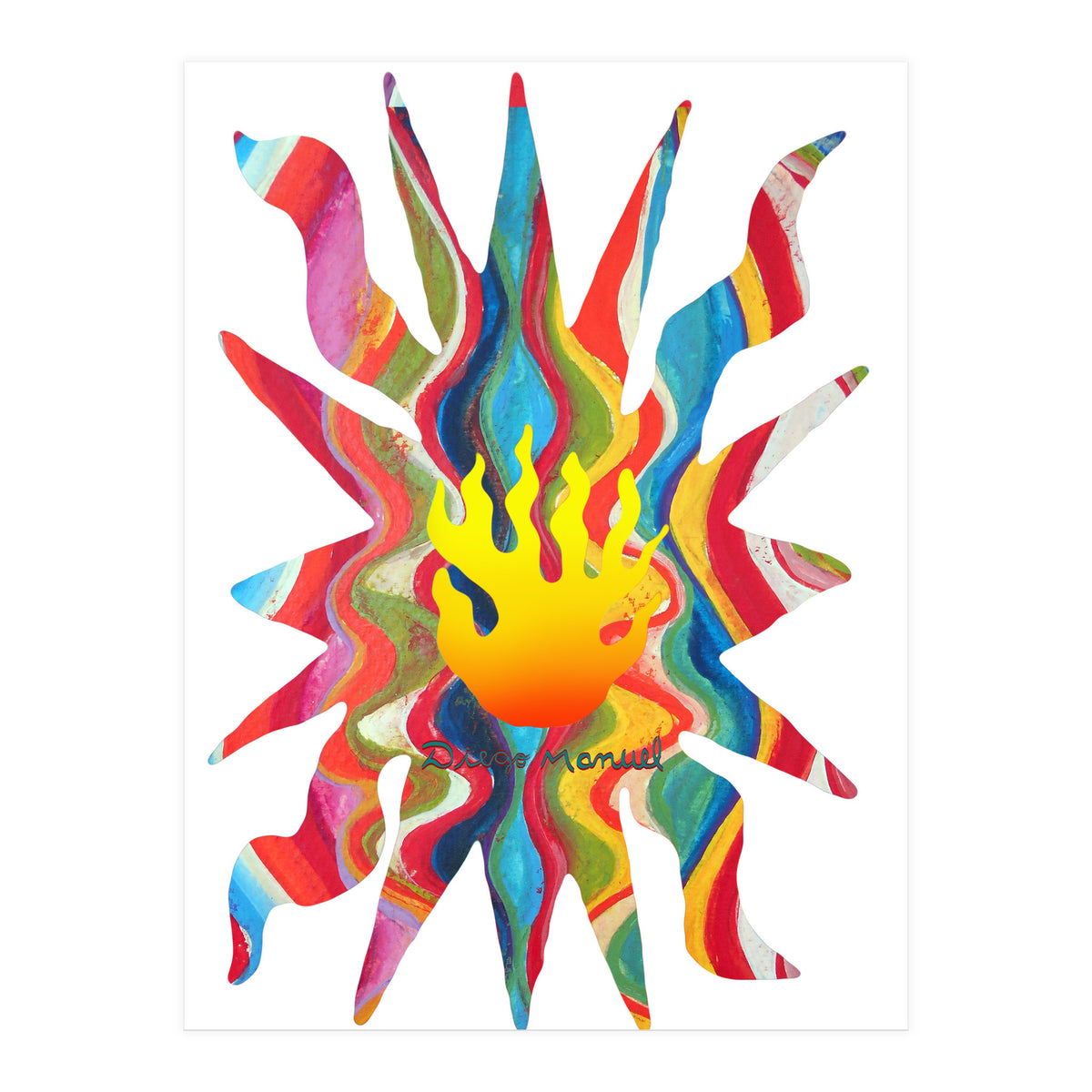 Fuego 30 Copia (Print Only)